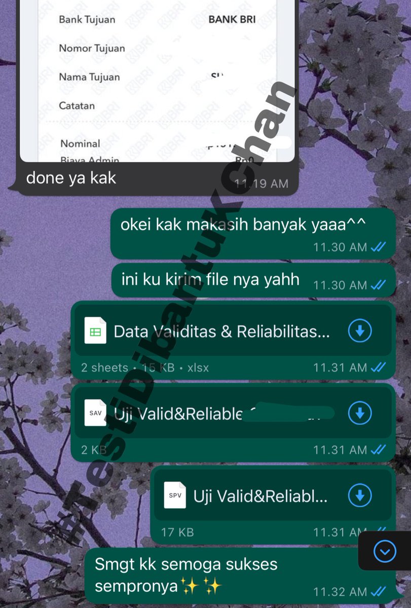 jokikeichan's tweet photo. Testi 8, Done! #TestiDibantuKchan 
Yu yg mau joki skripsi joki tugas joki askep joki essay joki spss dll boleh lgsg dm/wa for fastresp yaaa🙌🏻🙌🏻 harga merakyat tp kualitas wakil rakyat yakin!! https://t.co/vNf1Lvgsfe