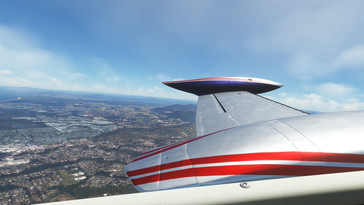 The787Centauri's tweet photo. Photo Log of a lil VFR trip today. #Avgeek #airplane #MSFS #msfs2020 #Cessna #C310 #Cessna310 #Aviation #twitch https://t.co/8FjbwjcuJg