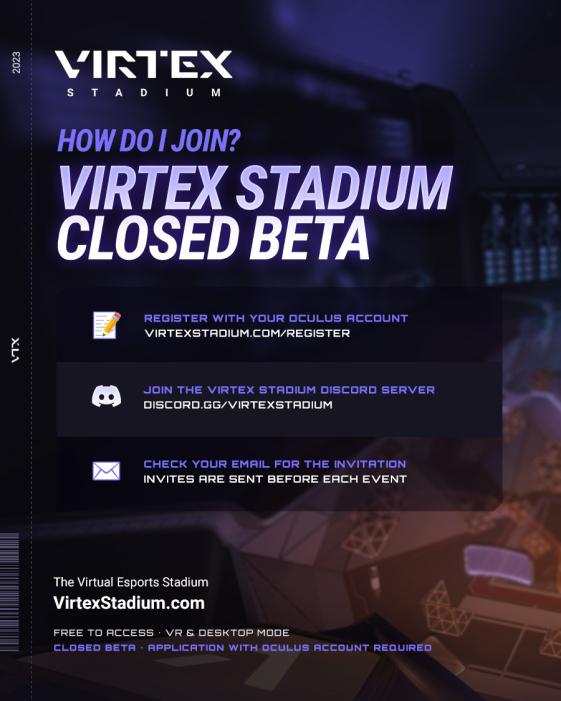 Hey everyone! VRPL wants you to let you know about Virtex Stadium!

If you haven't heard of them before, they are pioneering the stadium experience of VR and anyone can apply for their beta. Go check them out!