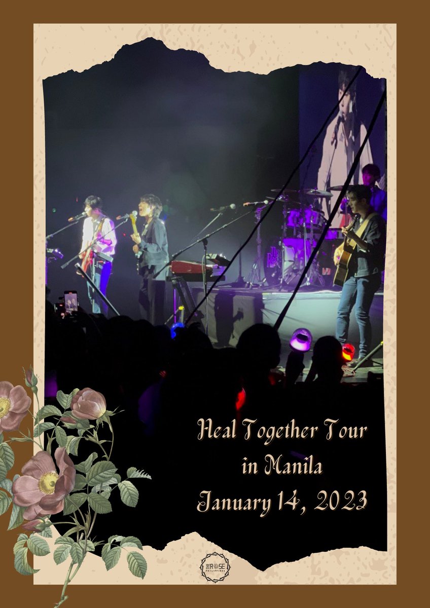 PHTheRose_0803's tweet photo. These words are not enough to convey our thoughts and heartfelt emotions, but thank you for making #HealTogetherTourInManila a healing memory we will never forget. https://t.co/y9ZXxnclJV