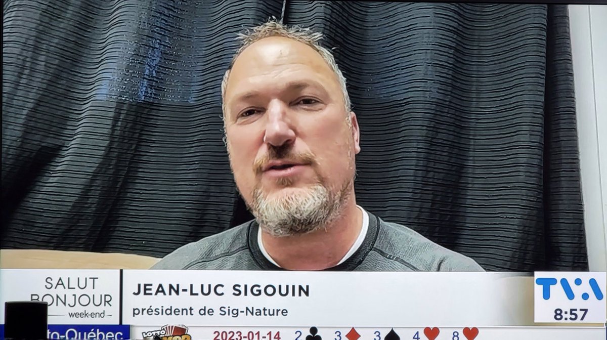 C'est moi ou le gars est le sosie de Bernard "Rambo" Gauthier ? 🥸