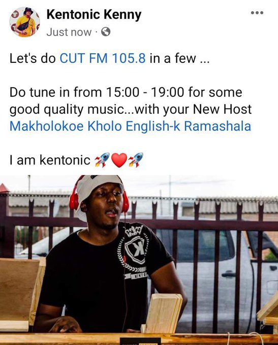#cutFm105.8 #Kentonic https://t.co/sA95M8OuDM<a href="/tag/cutfm105"class="tags">#cutFm105</a><a href="/tag/kentonic"class="tags">#Kentonic</a>
