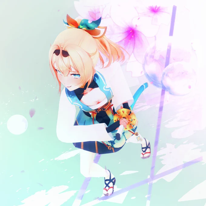 #いろはにも絵を #MMD 