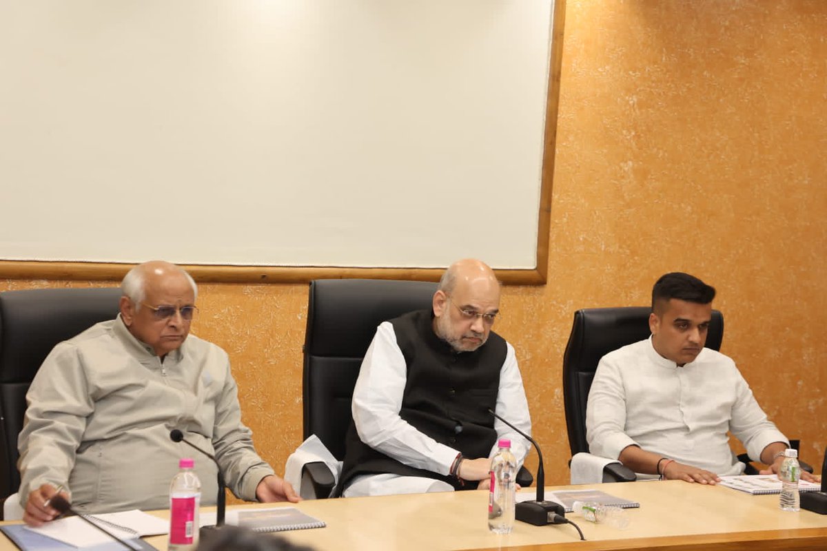 Amit Shah holds review meeting on preparations for 2036 Olympics in Gujarat