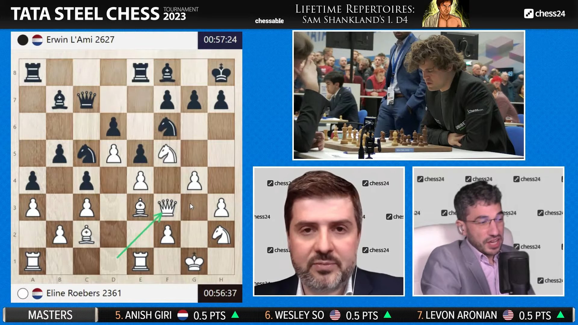 Women's Chess Coverage on X: Eline Roebers is on @2700chess for the first  time!!! 🤩 This time tomorrow, she is going to officially be the  2nd-youngest player in the Top 50! 🥳🎉👏👏👏