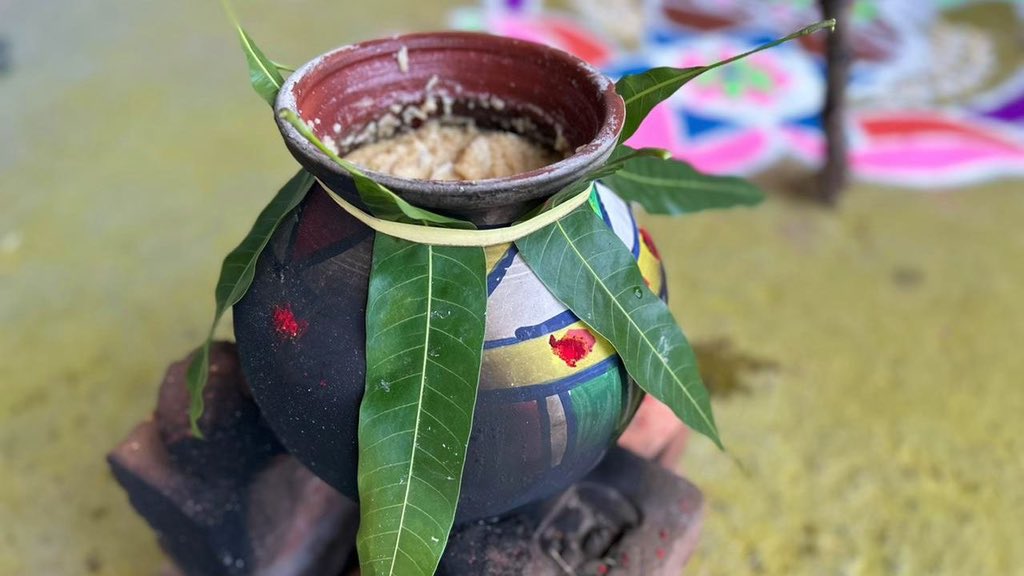naving89's tweet photo. Let’s celebrate! The festival of Pongal is here, to bring you happiness, cheer, good luck and prosperity. பொங்கலோ பொங்கல்.
...
Pongal Celebration at Radiant Design

#pongal2023 #pongal #pongalcelebration #team #celebration #happiness https://t.co/VykletL1oj