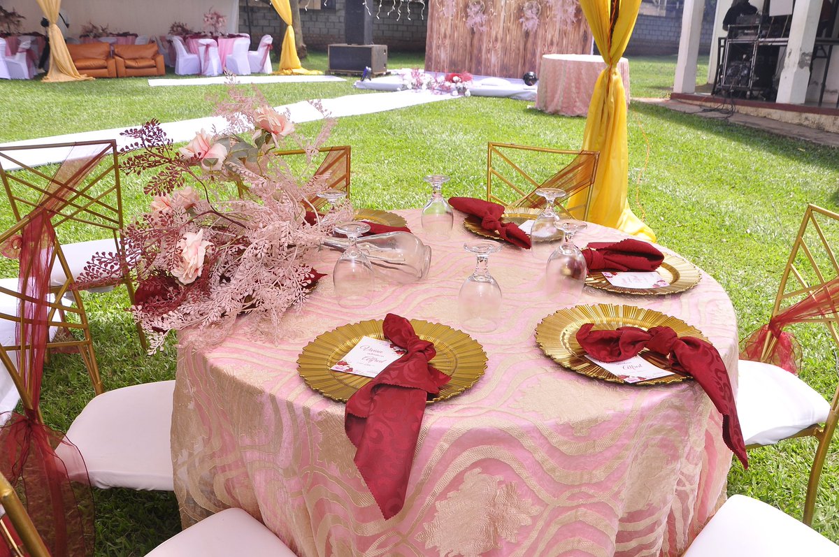 AjulinaEvents's tweet photo. Vivian introduces Alfred
Theme: Maroon,peach and gold
Ajulina events
#simplifiedperfection https://t.co/Lv7TjCiKnc