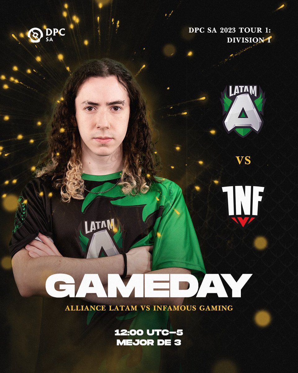 Hoy nos enfrentamos a <a href="/Infamous_GG/">Infamous Gaming</a> en nuestra segunda serie, aún queda camino por avanzar, gracias a los que nos apoyan en todas nuestras series. Vamoooos!!💚🔥
12:00 🇵🇪
14:00 🇧🇷

#SomosAlliance #LongLiveAlliance #Dota2 #DPCSA