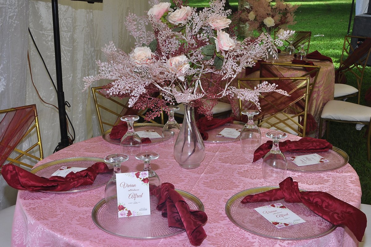AjulinaEvents's tweet photo. Ajulina Events
Thank you Vivian for trusting us.
Book Ajulina events for all your functions 
We gat you covered
#simplifiedperfection https://t.co/k8UOY5S3IA