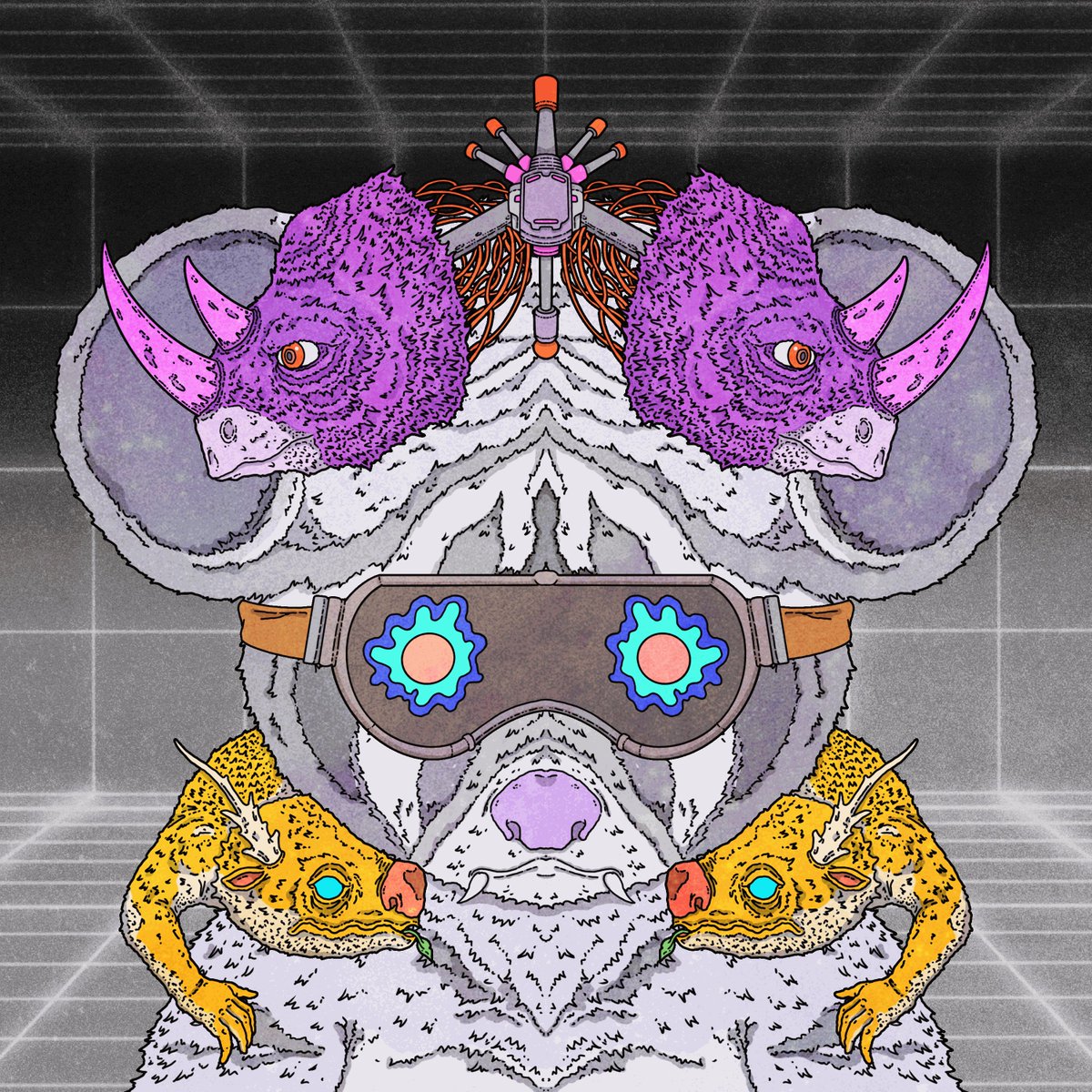 helpful_bill's tweet photo. More incredible art work from @Gossip_Goblin added to the collection!!! Forebears are coming to take over the blockchain!! https://t.co/gd8LetGVfg