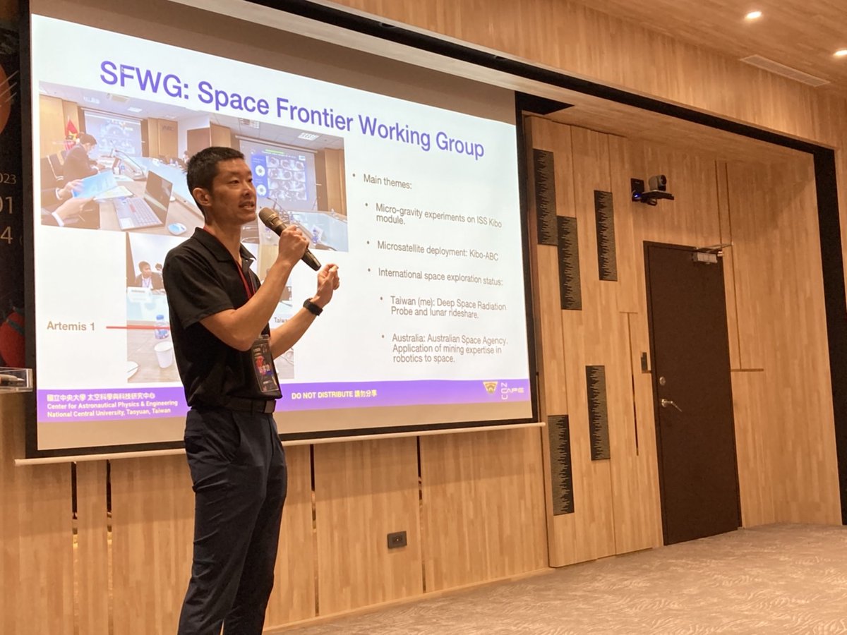 TASA_Taiwan's tweet photo. Encouraging the youth to learn about space development in Taiwan on a global scale, we selected several young professionals to attend #APRSAF28 last November.

Today we held a workshop sharing the valuable experience with more people. Space is for everyone!

@APRSAF_Official https://t.co/moz6xcV50I