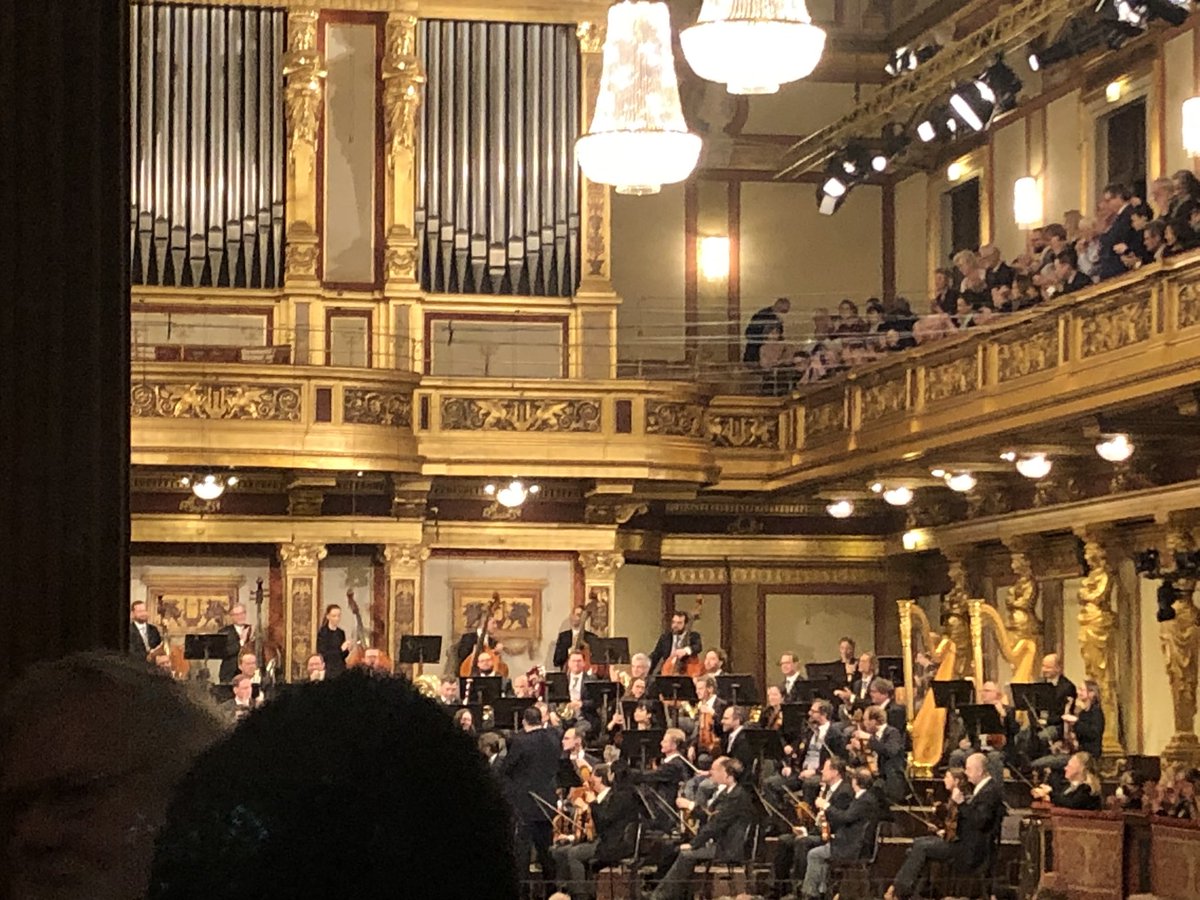 ウィーンフィル聴きに行ったら、ももちゃんみつけた！！日曜の朝からお疲れ様〜！めちゃ良かった😆