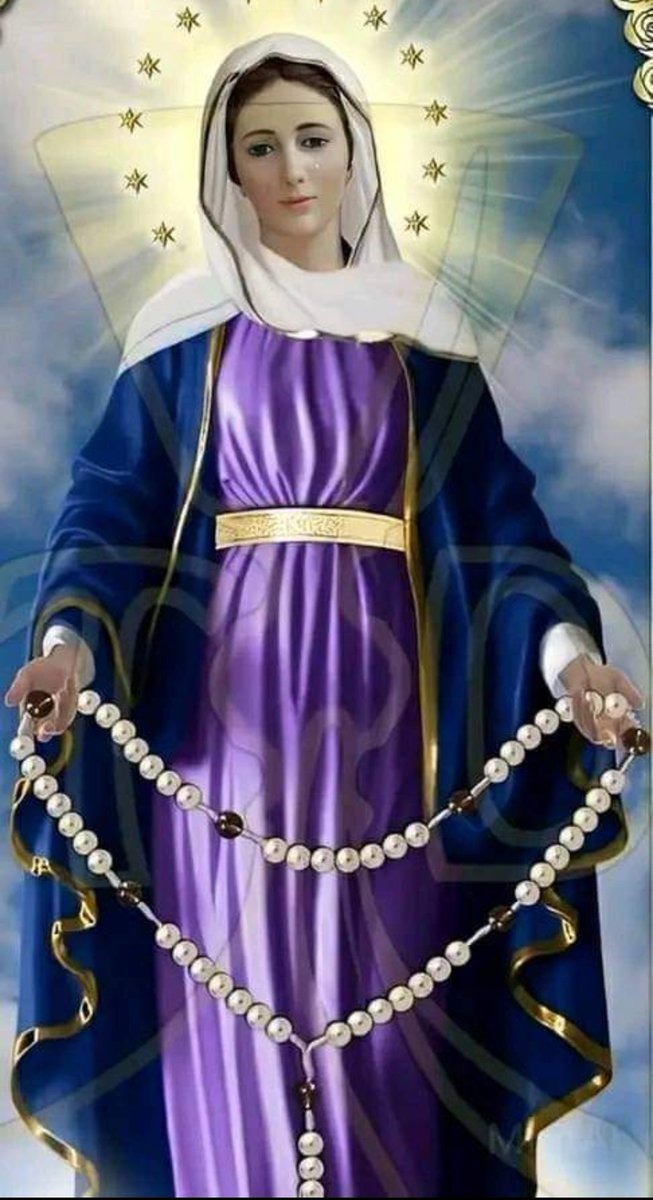 flor_ell879's tweet image. Our Lady of the Most Holy Rosary, pray for us! 🙏✝️🌹🕊️