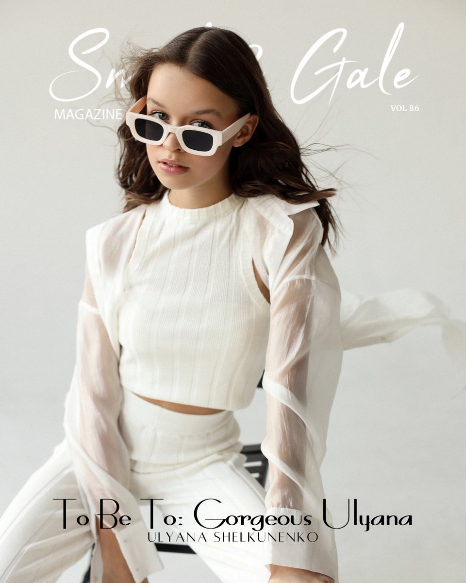 smithandgalemag's tweet photo. To Be To: Gorgeous Ulyana

Smith and Gale Magazine Vol 86 Ft Ulyana Shelkunenko

Photographer: Kseniya Drozdova
Model: Ulyana Shelkunenko 
Makeup Artist: Anna Galka
Publication Editor: Yulia
Stylist: Neteli Antukh  

#SmithandGaleMagazine #VCSPublishing #fashionmagazin https://t.co/wvy1vze3ph