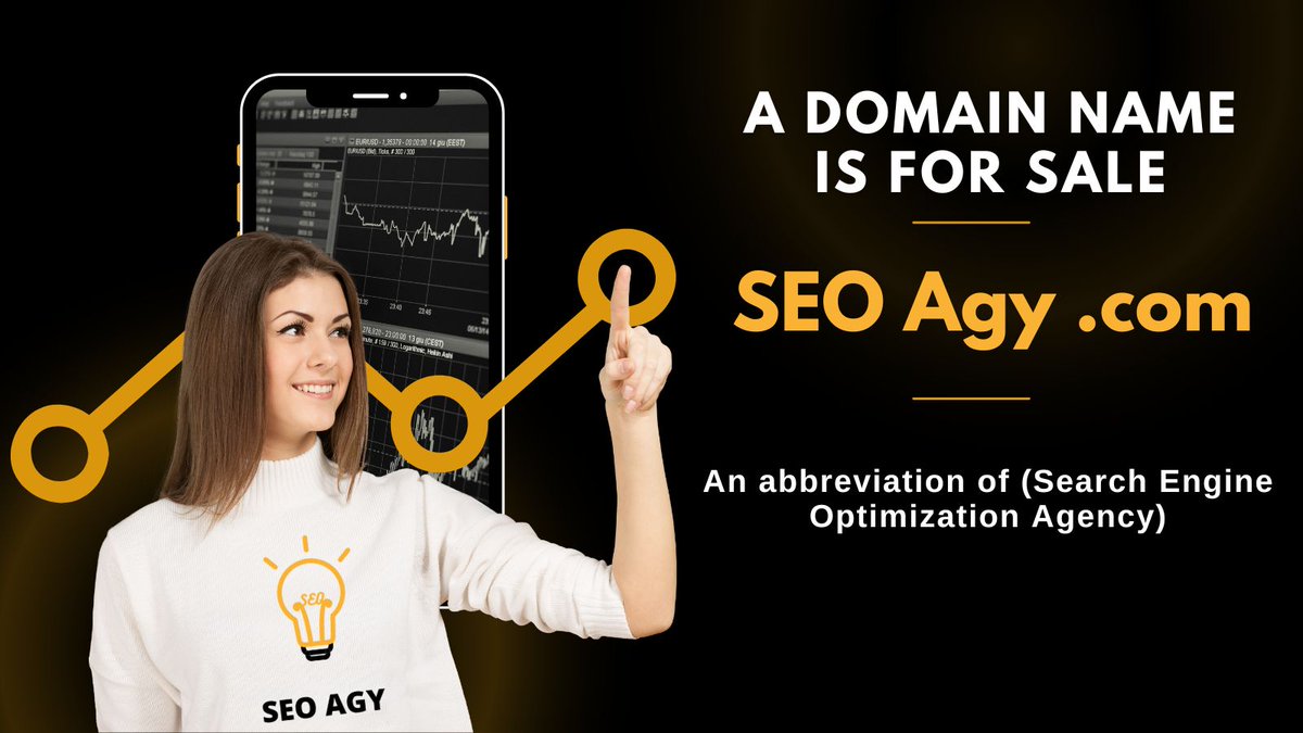 AvaDomaincom's tweet image. SEOAgy.com is for $150 only for 24h!

SEOAgy is an acronym for Search Engine Optimization Agency
#SEO #digitalmarketing #googleanalytics #googleads #SEM #marketing #SocialMediaMarketing #SocialMedia #domain #Domains #DomainNameForSale
#AvaDomain