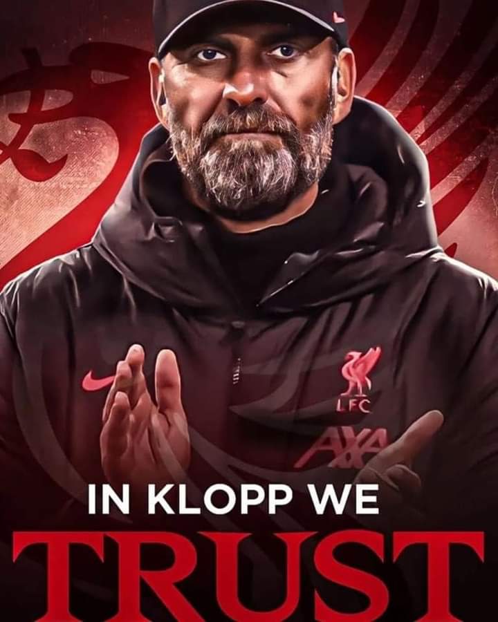 sshynwa's tweet photo. Jurgen klopp Appreciation Tweet

IN KLOPP WE TRUST❗ YNWA https://t.co/xXtVtRbKTo