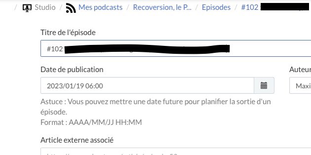 102ème épisode, déjà, ce jeudi dans vos oreilles. J’y prononcerai les noms de Deftones et Amy Winehouse. Entre autres. Rendez-vous jeudi !