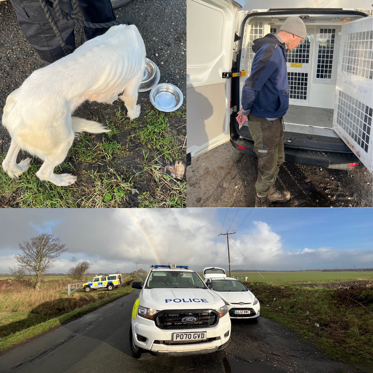 LancRuralPolice's tweet photo. Rural Crime Arrest - South RTF have today arrested an adult male who travelled from Wales to Rural West Lancashire for possession of an offensive weapon, going equipped to hunt Hare & Animal cruelty. Kindly backed up by our Friends at MerPol. 1 Vehicle, 1 dog seized. #SouthRtf https://t.co/6LyRMtGPAz