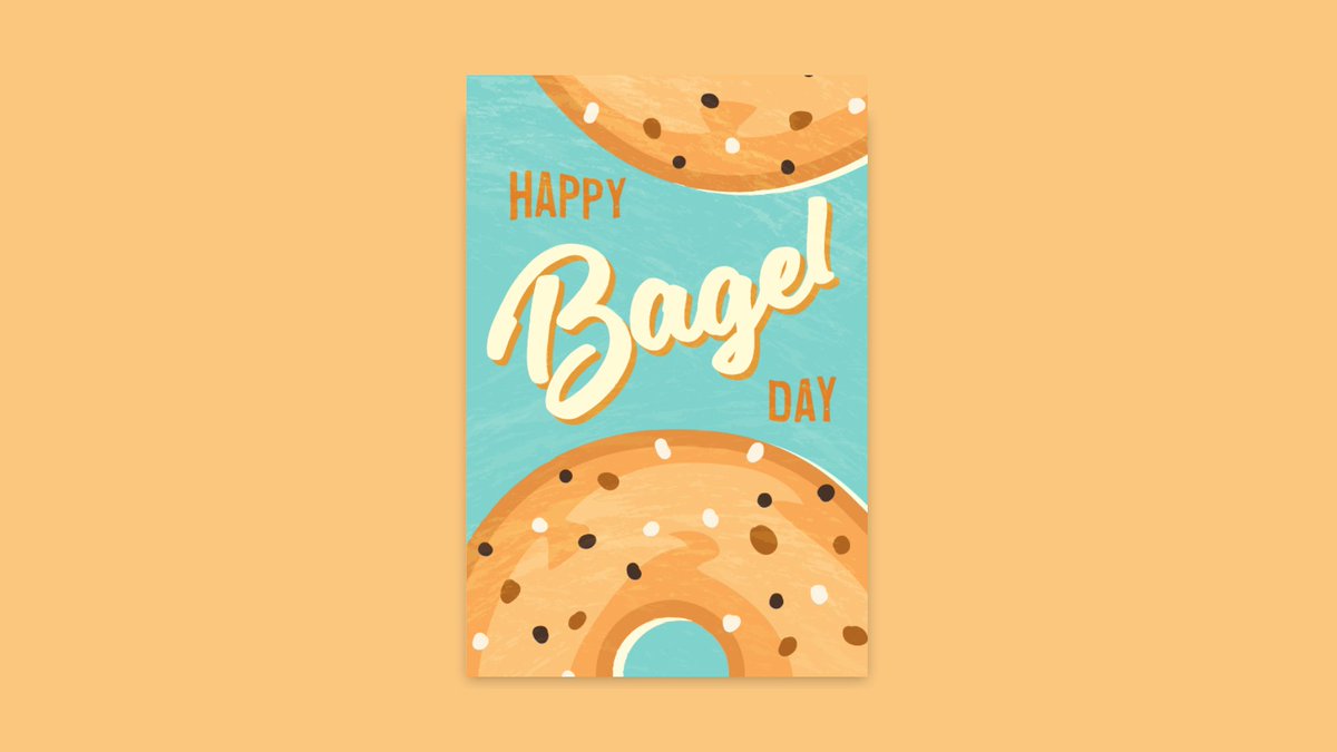 Happy #NationalBagelDay from CardSnacks!🥯
How do you like your bagels?😋
Retweet to be entered into our weekly drawing for a 25$ Amazon Gift Card! 🤑💸#Giveaway 
PS: Check out this card we made to celebrate!
card.cardsnacks.com/m/i/5edsp831171