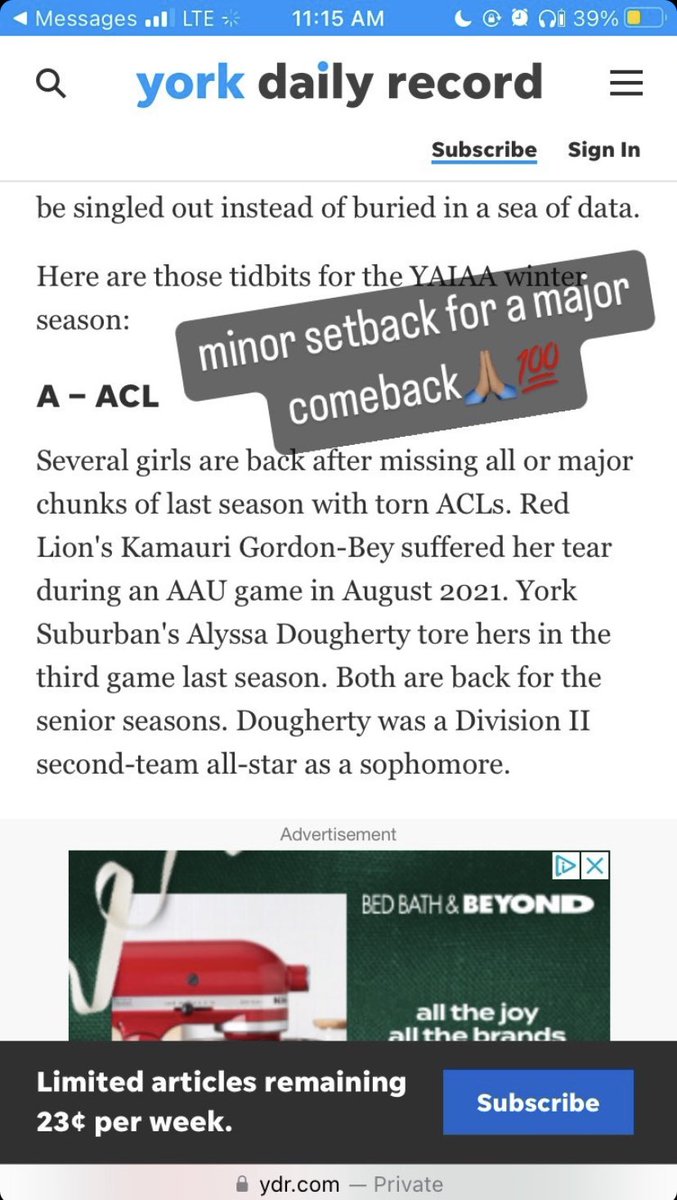 Hooper23Kamauri's tweet photo. A few articles from the 2022-2023 basketball season! https://t.co/Oxt0KUoYsQ