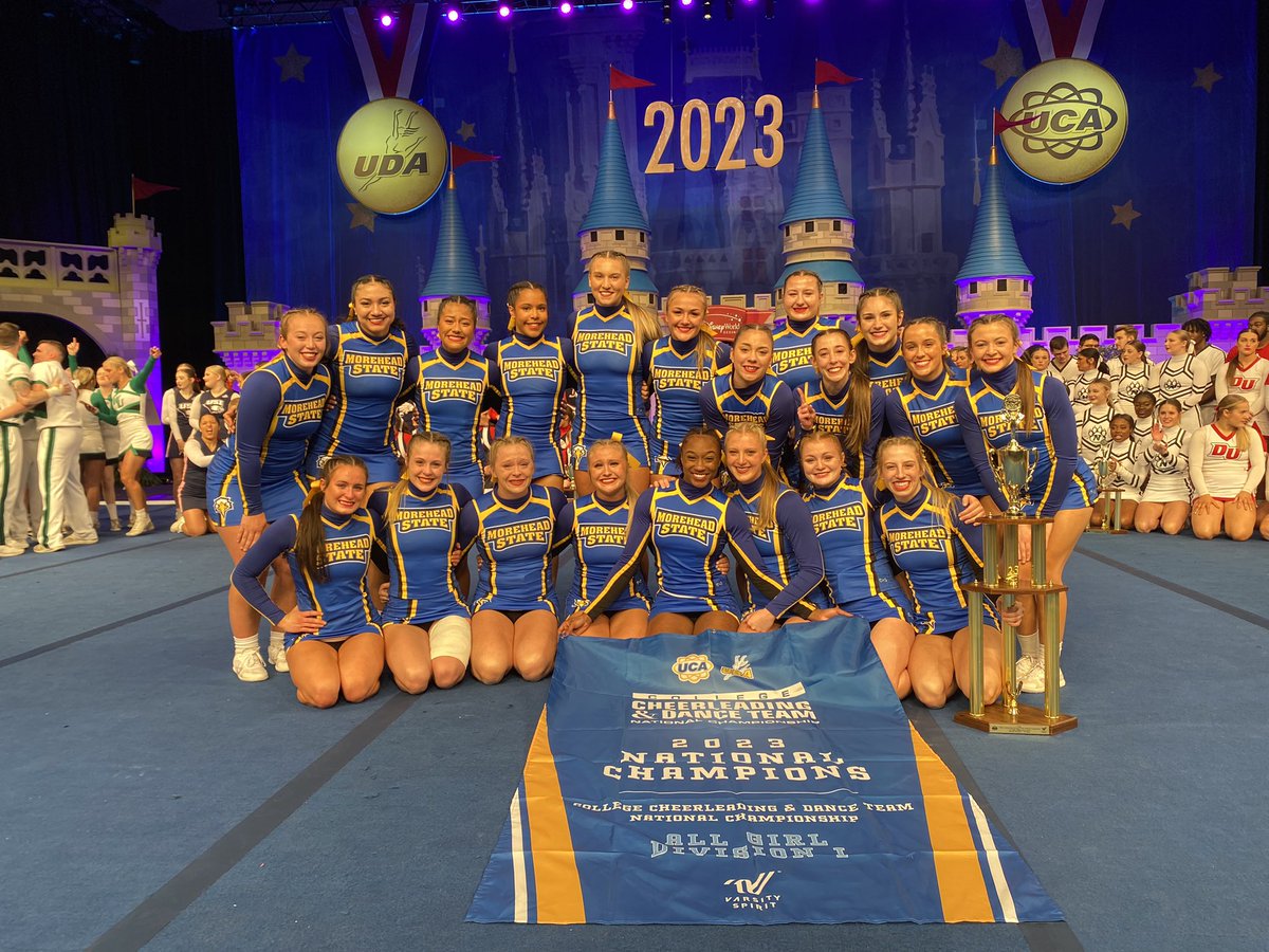 All Girl Division I Gold Medalist
🥇 Morehead State University 

#UCAnationals