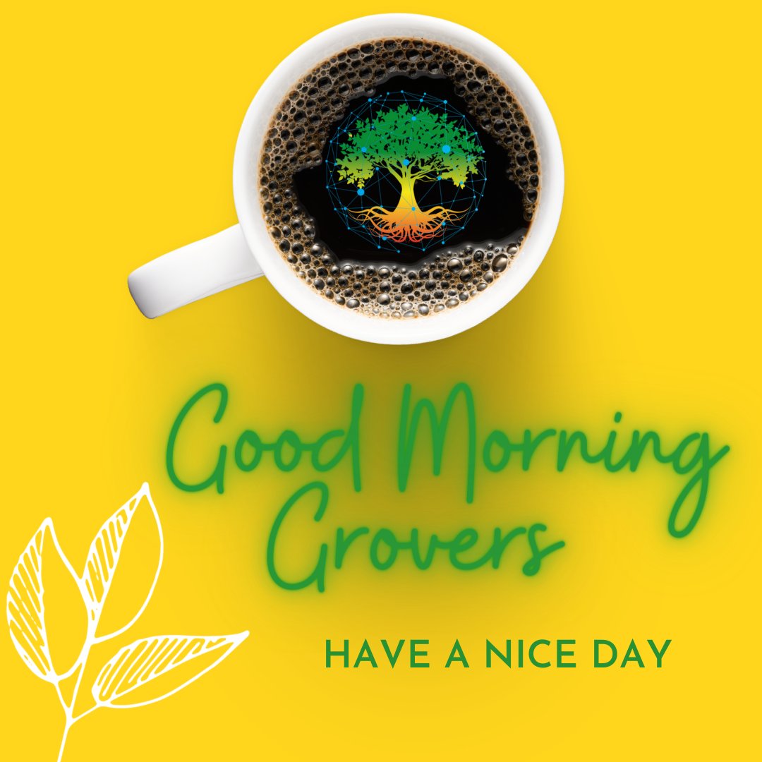 srrono's tweet image. Good Morning, Grovers!

Coffee &amp;amp; Compounding!

This Morning, with our ☕️ thoughts on the Impending Manual Burn &amp;amp; USDG StableCoin.

The only way you can predict the future is to build it." ~ Alan Kay

#BuildingOurFuture
#PayAttention #GroveEmpire
#GroveCoin #GroveSwap