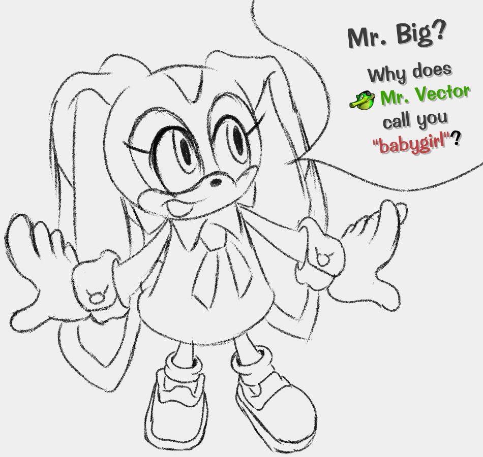 StegoCitrus's tweet photo. I don't think I ever posted this one to Twitter, so here you go! #Bigctor #BigVec #CreamTheRabbit https://t.co/XbLnAvPC69