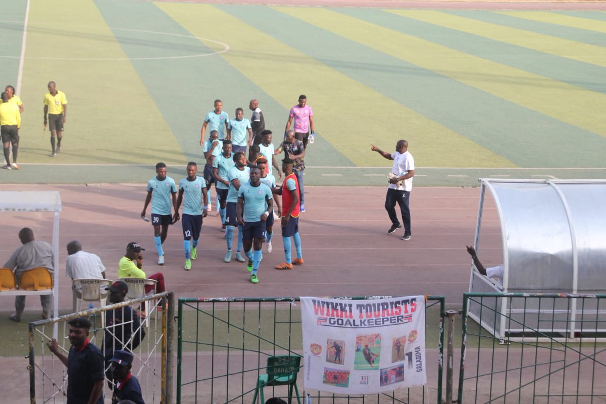 NigerTornadoes's tweet image. FT:

Three points on the road. An incredible away performance from the lads.

*Wikki Tourists 0-2 Niger Tornadoes*

Idris Saidu 74&apos; ⚽ (FK)
David Okoromi ⚽76&apos;

#WikTor
#MD1