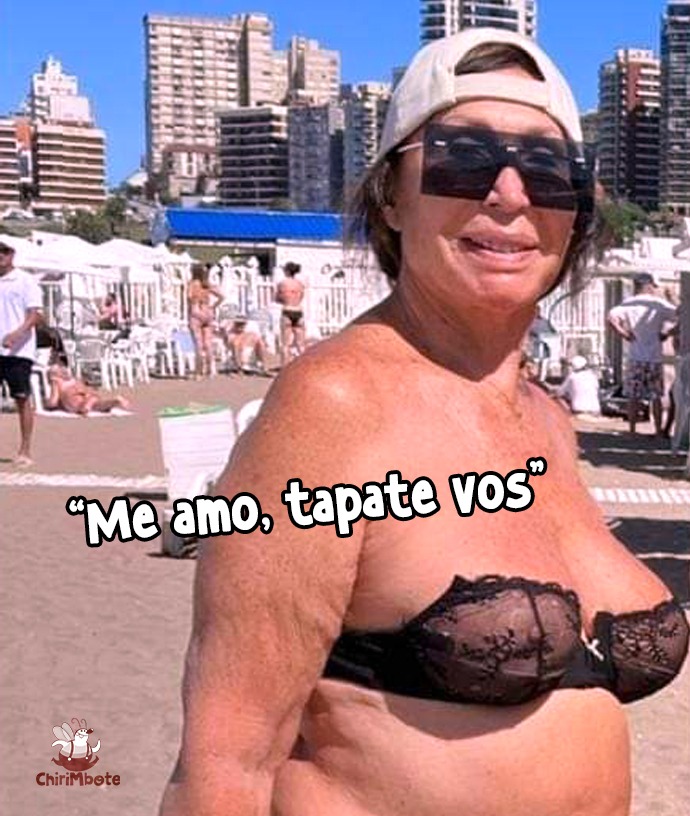 ChirimboteEd's tweet photo. Hater: "Tápese señora, ubíquese como lo que es, una mujer mayor"
@Moria_Casan: "me amo #TapateVos"
¿Quiénesss son para opinar del cuerpo ajeno? A la gilada ni cabida 🙌🏽 vamos a andar como se nos cante, a mostrarnos, a vivir libres.
Si querés llorar, llorá 😘
#cuerposlibres https://t.co/o1WQiOnwHI