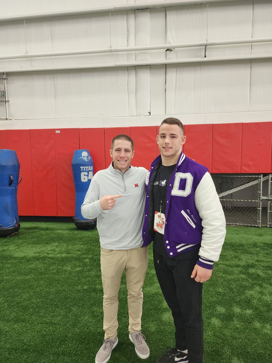 Had a great time <a href="/MiamiOHFootball/">Miami Football</a> today for the junior day!! Thank you to <a href="/Coach_JoeBowen/">Joe Bowen</a> for the invite and blessed for the opportunities God has given me❤️🙏