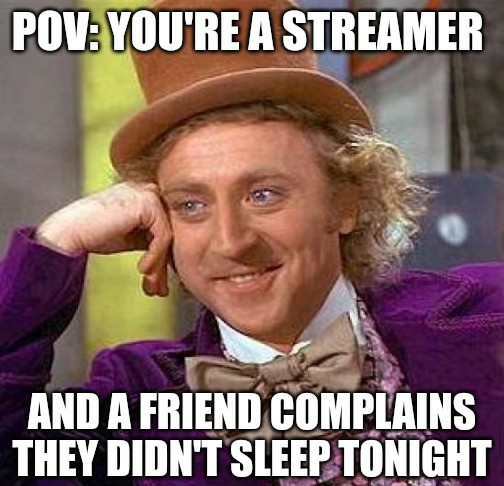 msElboim's tweet photo. At what times do you sleep? ⏰
#Vtubers #Memes #Streamers https://t.co/yVSou8kLzY