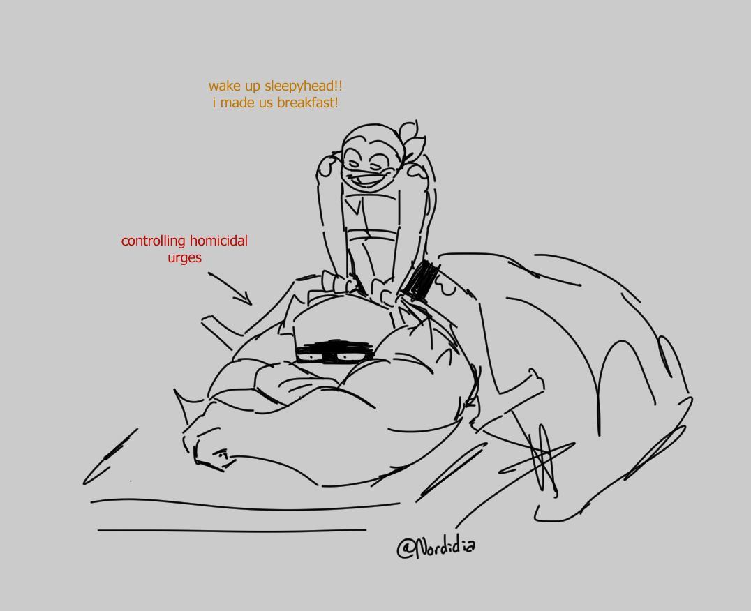 nordidia's tweet photo. morning grumpy raph is something that can be so personal

#rottmnt #RiseoftheTMNT https://t.co/GKfOhXb2Ma