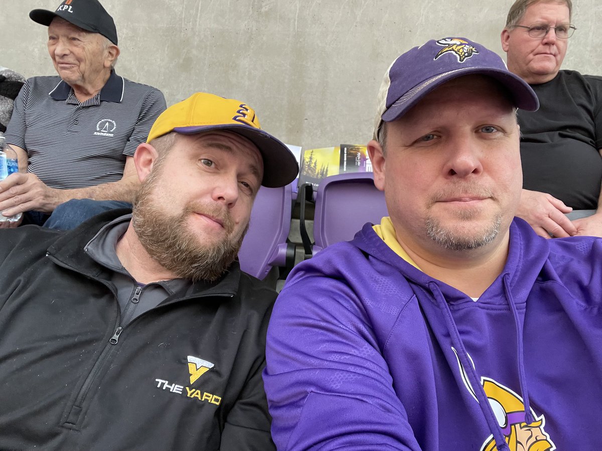 dmpederson's tweet image. I wonder if ⁦@Rochlawyer⁩ will naturally just do play by play.  #skol