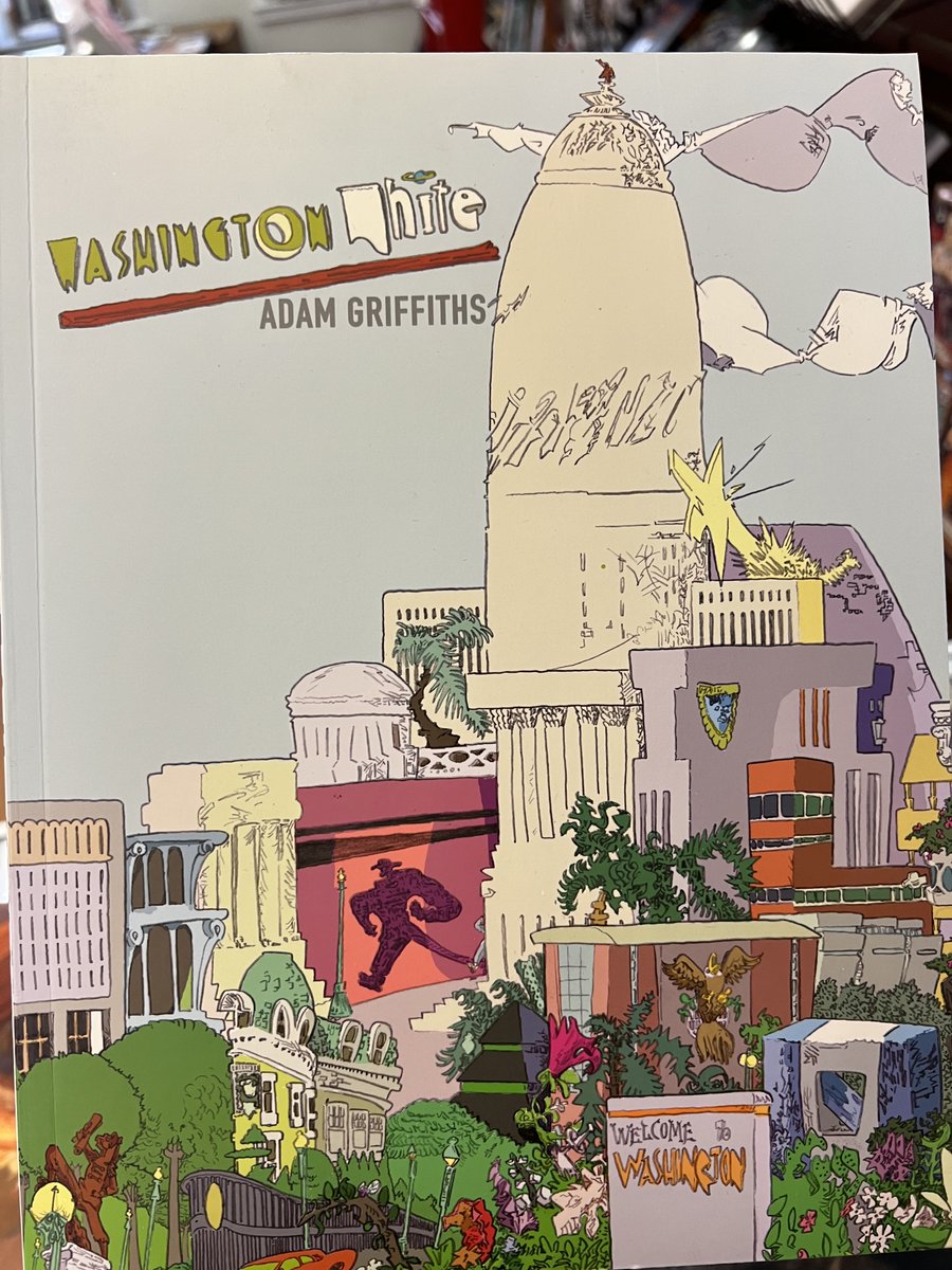FantomComics's tweet photo. Thanks so much to local artist @adamdwight for stopping by and signing our copies of Washington White! https://t.co/kJBUlkNGqr