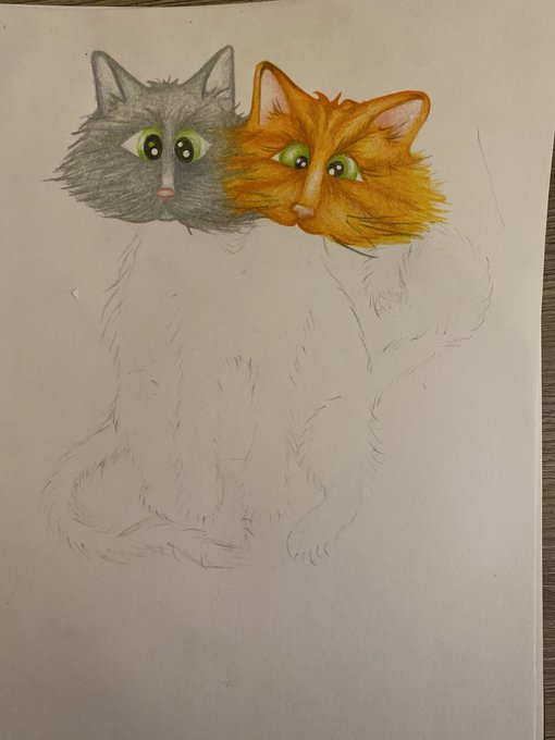 I drew my two kitties reimagined as conjoined brothers everyone saying it&rsquo;s creepy but come on l love<a href="/tag/latina"class="tags"><span>#latina</span></a><a href="/tag/lesbian"class="tags"><span>#lesbian</span></a><a href="/tag/strapon"class="tags"><span>#strapon</span></a><a href="/tag/threesome"class="tags"><span>#threesome</span></a><a href="/tag/girlongirl"class="tags"><span>#girlongirl</span></a>