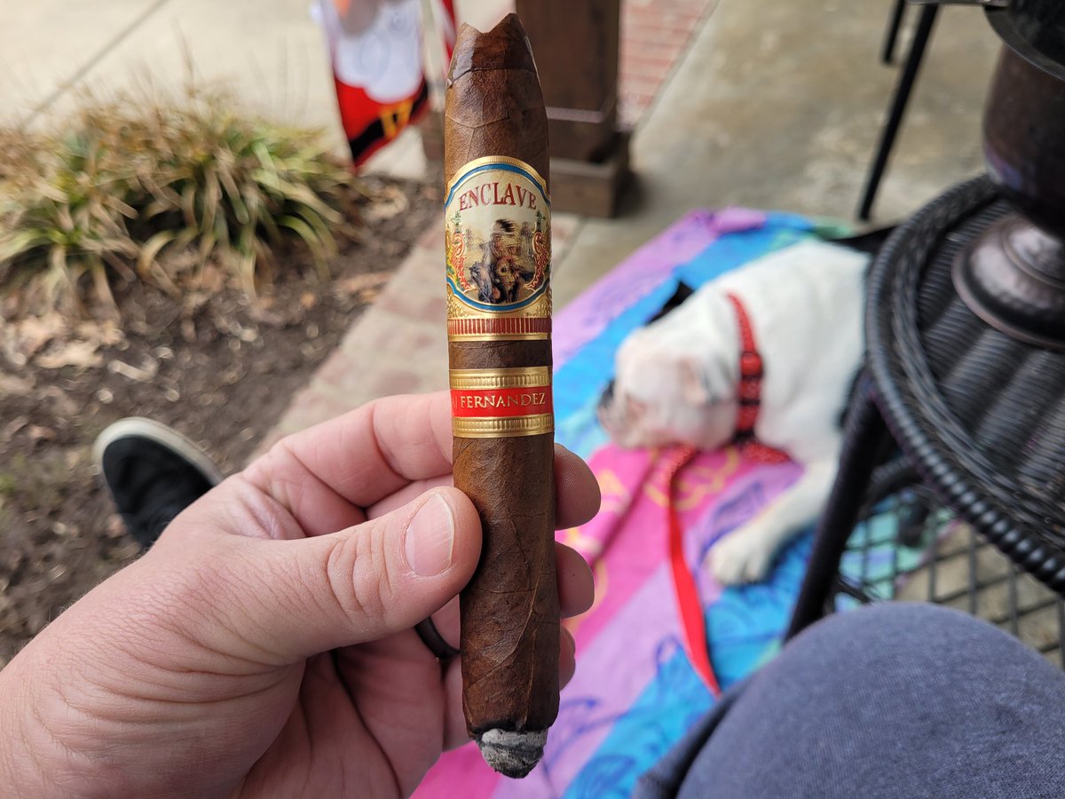 Bryan (@funkysmack) on Twitter photo Enjoying a lovely afternoon and some playoff 🏈, with an <a href="/AJFcigars/">AJF Cigar Co. ★ Portfolio ★</a> Enclave and more A&W. #RBCC Enjoying a lovely afternoon and some playoff 🏈, with an <a href="/AJFcigars/">AJF Cigar Co. ★ Portfolio ★</a> Enclave and more A&W. #RBCC