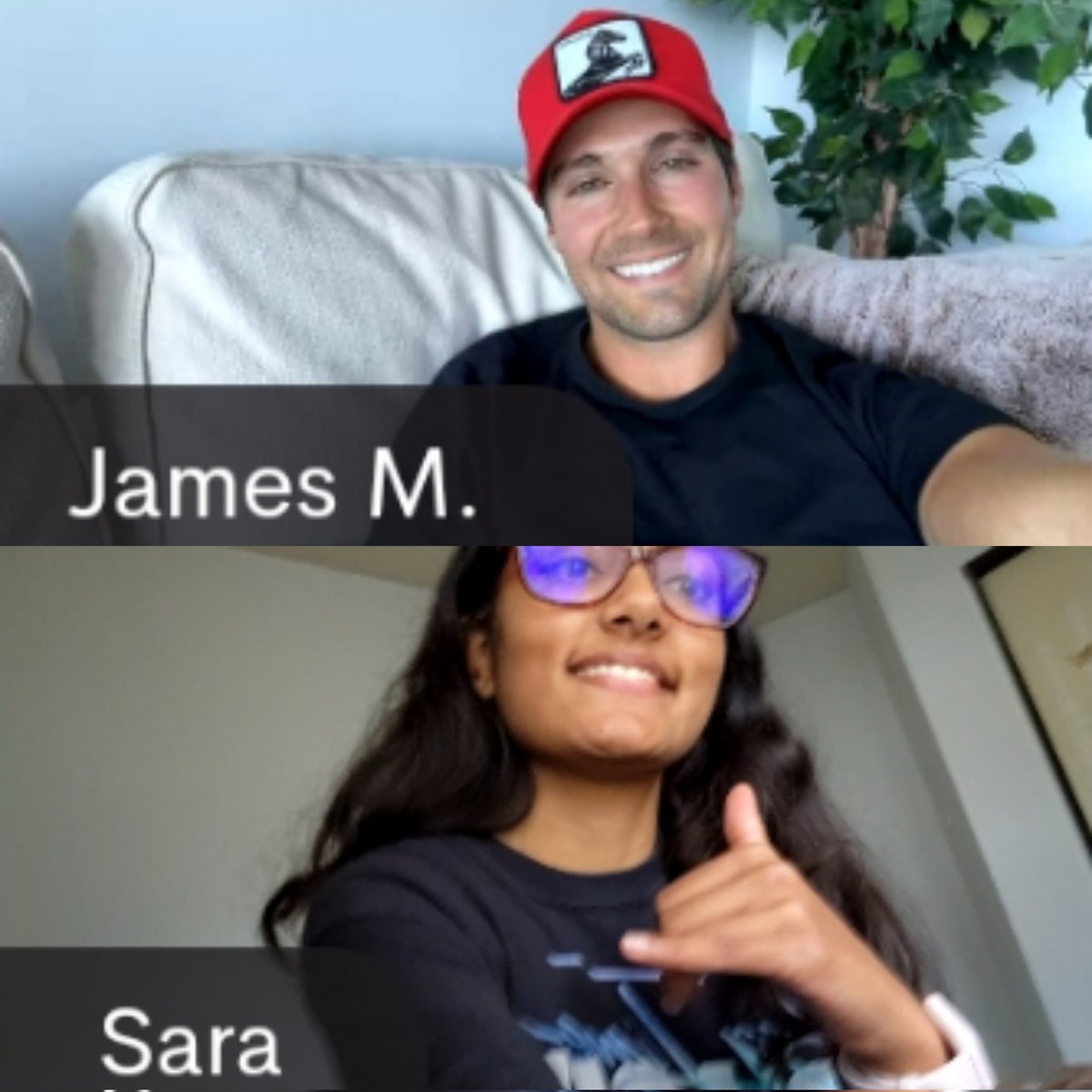 jamesbbyangel's tweet photo. It's always a good time spending 10 minutes of your weekend talking to @jamesmaslow. This made my sunday https://t.co/AKkfR1fywr