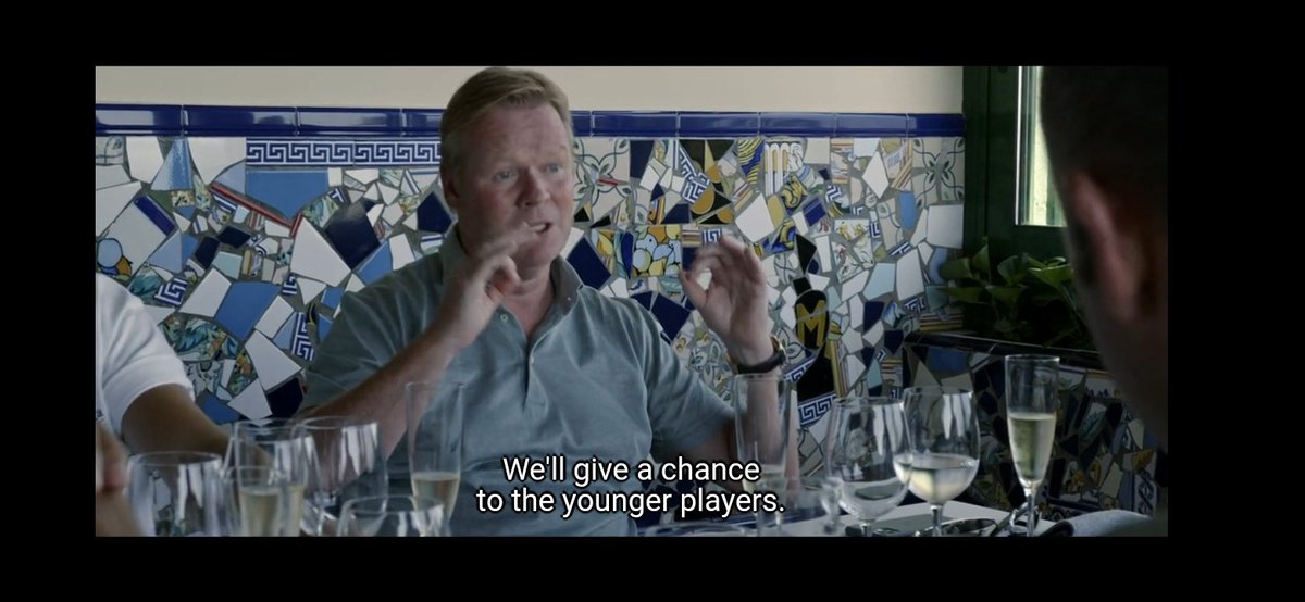SecretAgent_20's tweet photo. Ronald Koeman did something 🔴🔵 https://t.co/oYNg57h2ON