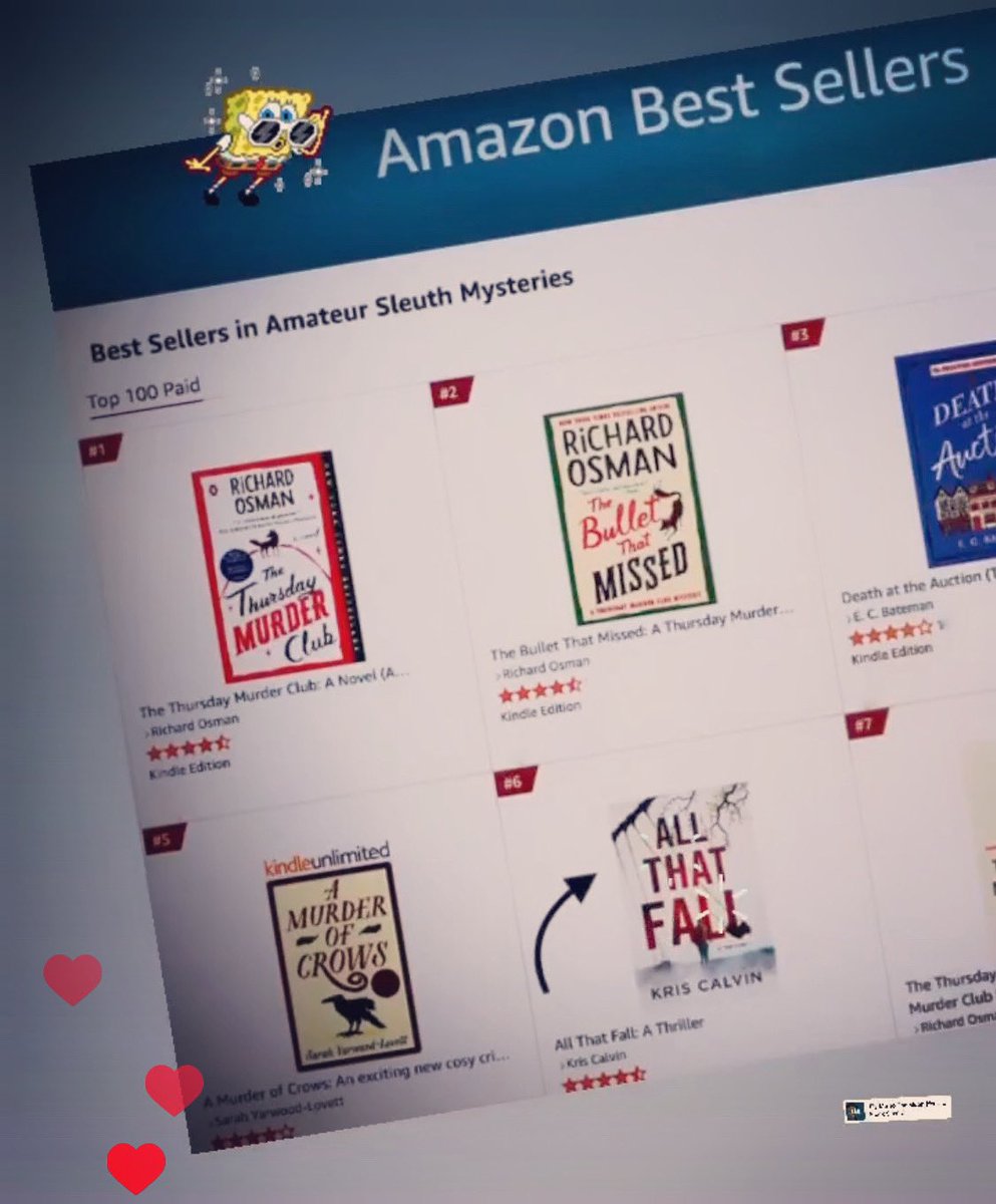 kcalvinaap's tweet photo. Woo-hoo! 🎉
Thank you readers.❤️#amwriting #BookTwitter
#AllThatFall https://t.co/XscpDNewS7