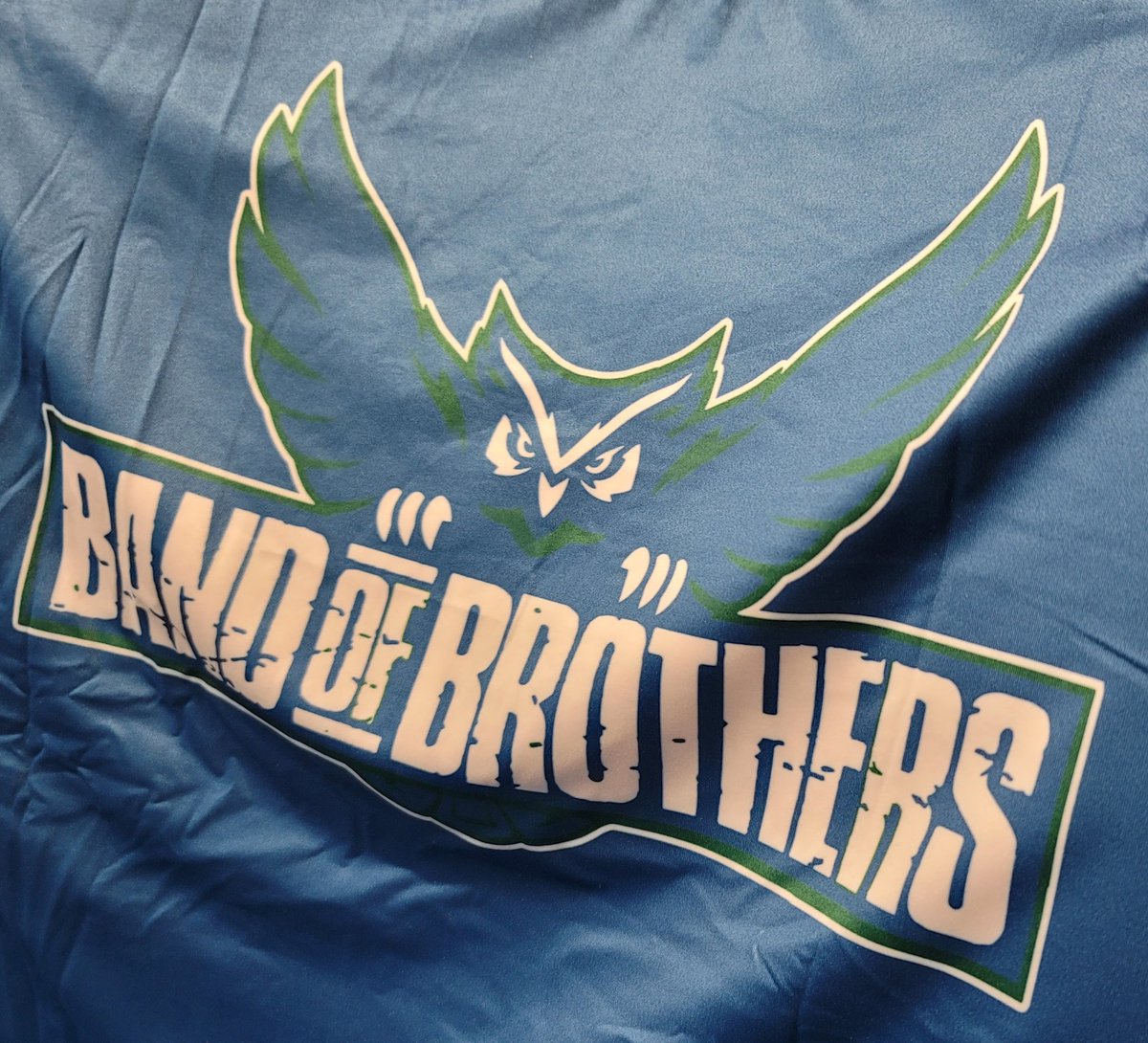 Can't get over how great these shooters look! Thank you <a href="/powelllacrosse/">Powell Lacrosse</a>. Ready for the season... 
#wwcathletics 
#owlslacrosse 
#BandOfBrothers