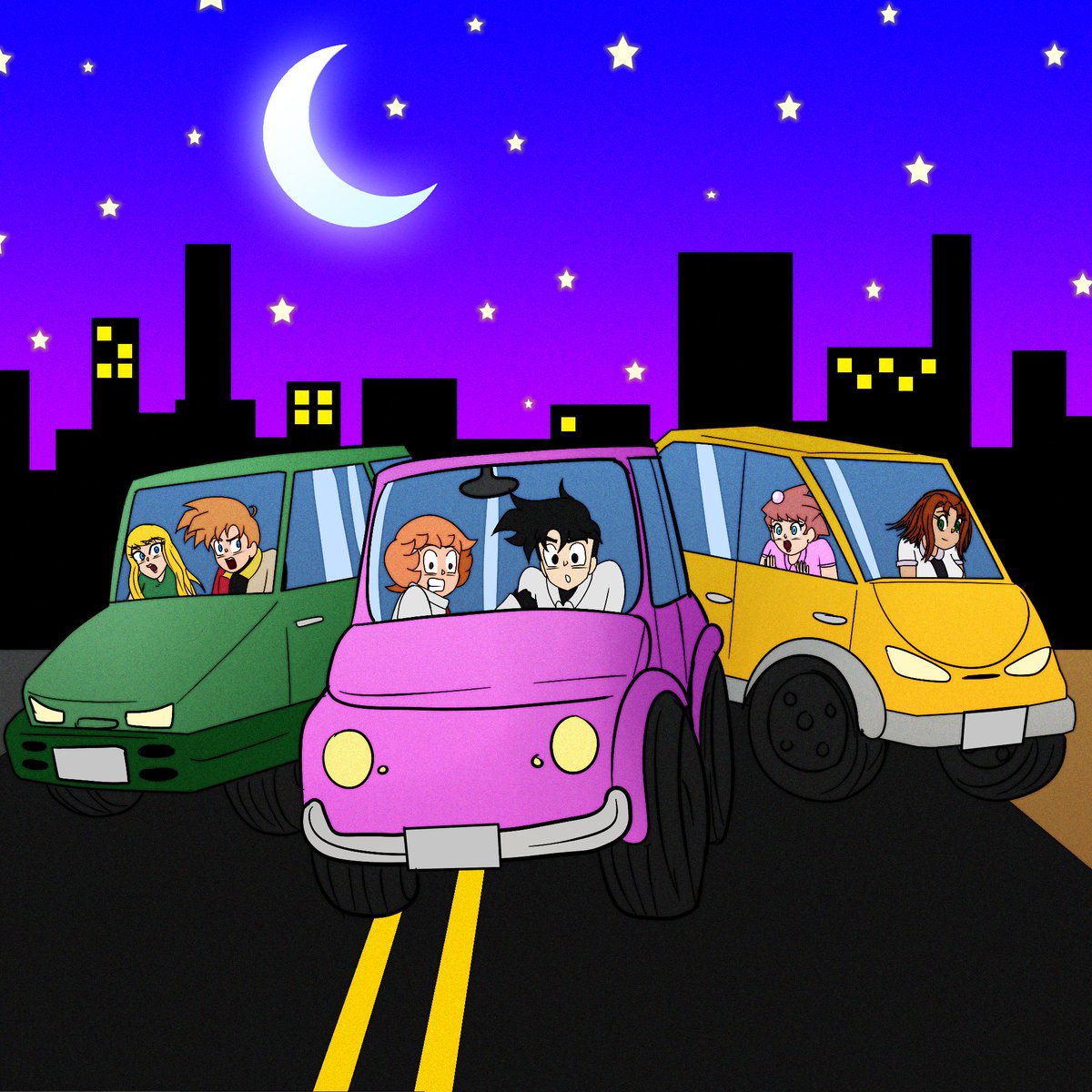 WOEComic's tweet image. 3 hours until Wardens of Espora Chapter 52! Enjoy this cartoony #illustration for the cover art until then!
#webcomicchat #webcomic