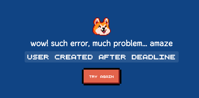 Melvillius's tweet photo. @Savid heads up, I'm getting an error when trying to sign in with ethereum to https://t.co/NocmE3jH2U #kzg #DOGE https://t.co/UpbLN6xo07