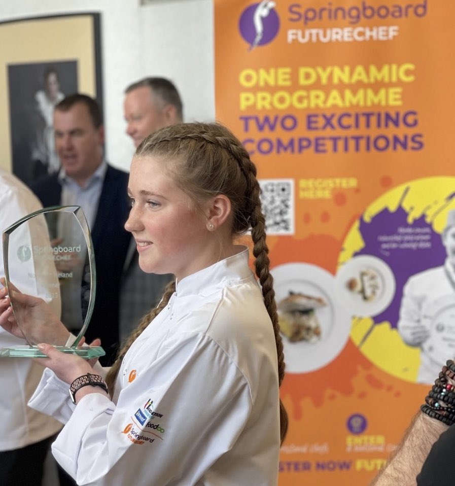 LennoxCaitriona's tweet image. Independent entry &amp;amp; NI @SBFutureChef 2023 Winner is the most fabulous and very talented Kristen Nugent. Mentored by the equally amazing chef @jamesdevine2. Wishing her lots of luck as she heads to London in March for National UK Competition in March.@HendersonFoods