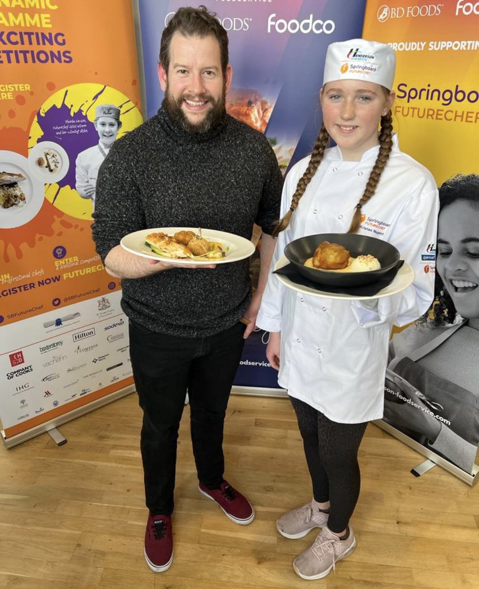 Caitriona Lennox MIH (@lennoxcaitriona) on Twitter photo Independent entry & NI <a href="/SBFutureChef/">Springboard FutureChef</a> 2023 Winner is the most fabulous and very talented Kristen Nugent. Mentored by the equally amazing chef <a href="/jamesdevine2/">James Devine</a>. Wishing her lots of luck as she heads to London in March for National UK Competition in March.<a href="/HendersonFoods/">Henderson Foodservice</a> Independent entry & NI <a href="/SBFutureChef/">Springboard FutureChef</a> 2023 Winner is the most fabulous and very talented Kristen Nugent. Mentored by the equally amazing chef <a href="/jamesdevine2/">James Devine</a>. Wishing her lots of luck as she heads to London in March for National UK Competition in March.<a href="/HendersonFoods/">Henderson Foodservice</a>