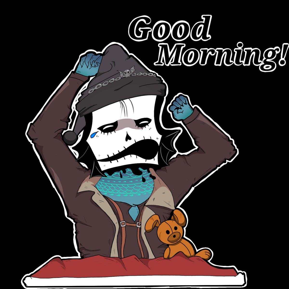 GM

GM sticker done using <a href="/AswangTribe/">Aswang Tribe</a> nft and @0xAnauel