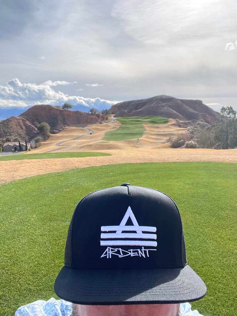ardentreal's tweet photo. Ardent Real was spotted at the Falcon Ridge Golf Course in Mesquite Nevada. What a view, wouldn't mind playing a round there, and I've never golfed. 
#ArdentReal #Crypto #Defi #Web3 #MakeitLookGood https://t.co/exDXezEeUn