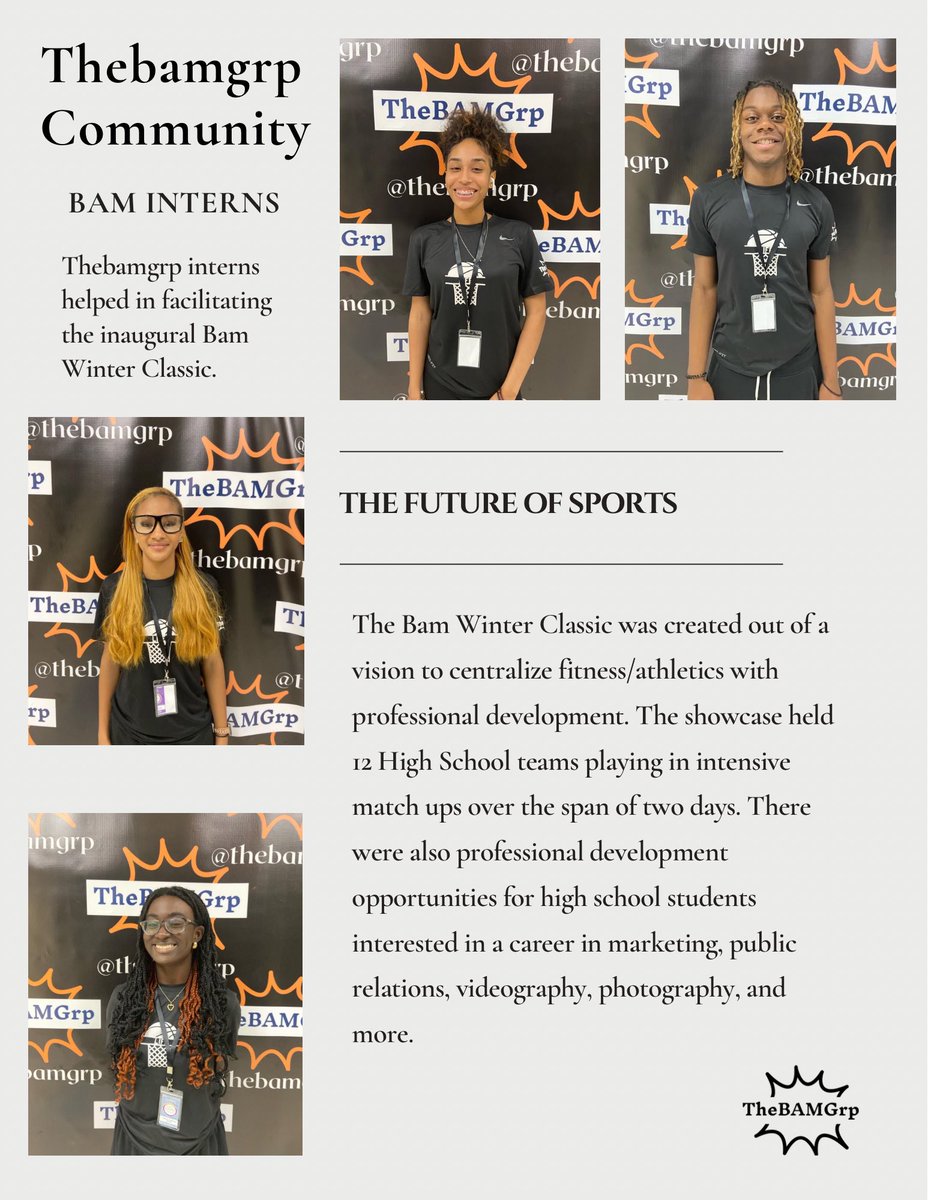 Check out the women behind @thebamgrrp with an exclusive article by North Carolina A&T State university’s The article was written
#thebamgrp #professionaldevelopment #womeninsports #charlottehoops #hoopsnation #hoopstate #ncat #HBCU #HBCUbuzz #HBCUwallstreet #Bamwinterclassic