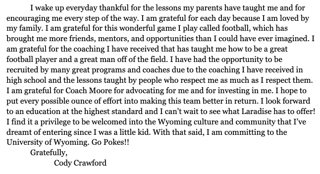Cody Crawford (@codycrawford454) on Twitter photo 
