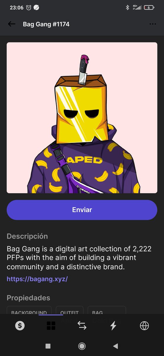 adriangarcia888's tweet photo. Thank u a lot to the @BagGangNFT for his work!!
I Won this piece !!
GOLDBAGDAO
#BAGGISH
#BAGGER
#SOL https://t.co/J5xmjUJBZD