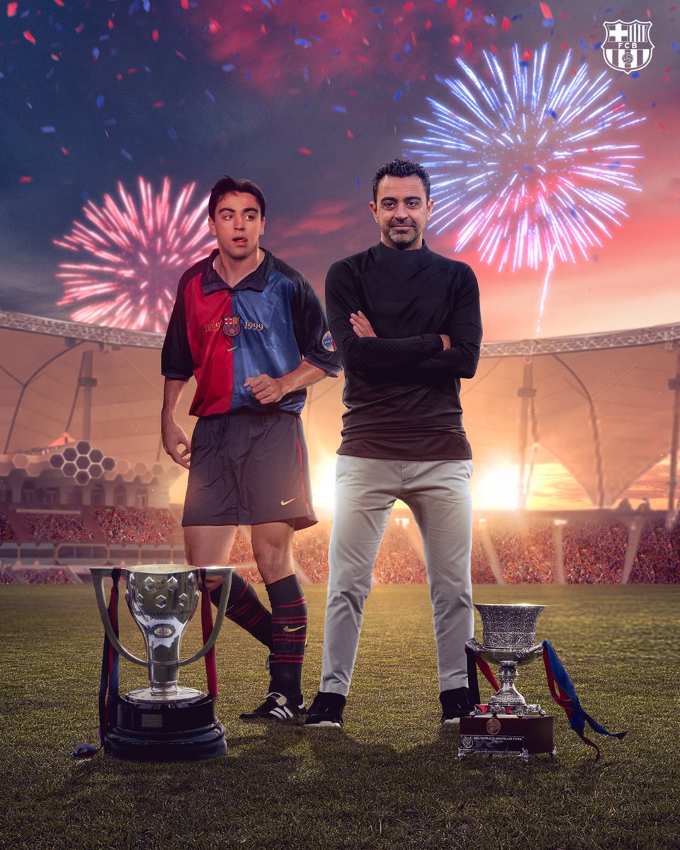 Xavi's first 🏆s